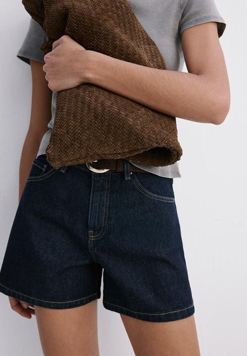 MANGO - SHORTS ZOEY - Open Blue