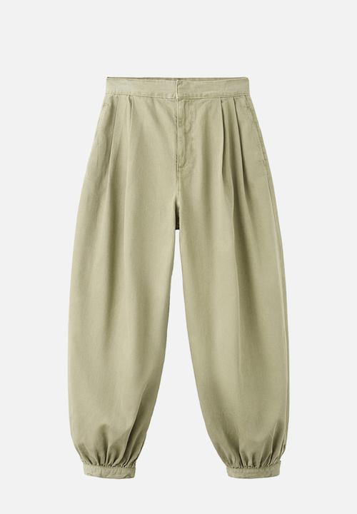 MANGO - Jeans souffle - khaki