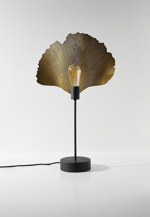 Sixth Floor - Coral table lamp - gold
