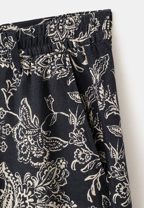 MANGO - Bermudas Opium - Black