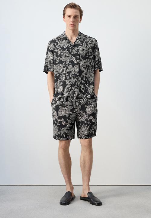 MANGO - Bermudas Opium - Black