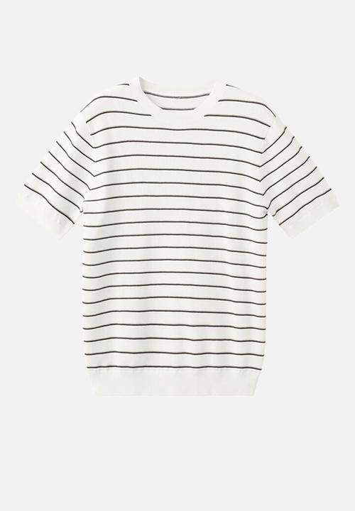 MANGO - T-Shirt Vela - Offwhite