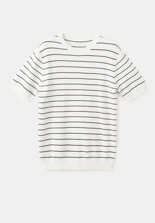 MANGO - T-Shirt Vela - Offwhite