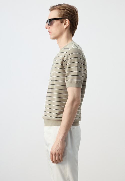 MANGO - T-Shirt Vela - Beige