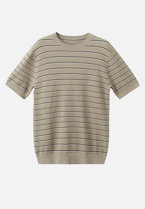 MANGO - T-Shirt Vela - Beige