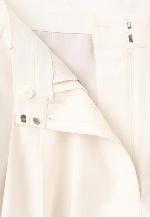 MANGO - Trousers tyty - light beige