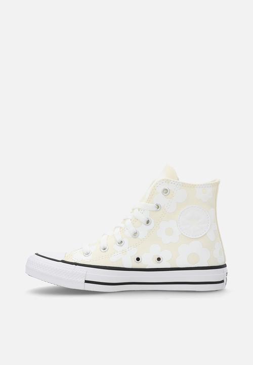 Converse - Chuck taylor all star bubble flowers - egret/white/silver
