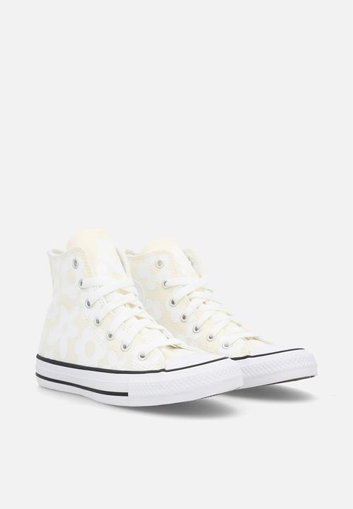 Converse - Chuck taylor all star bubble flowers - egret/white/silver