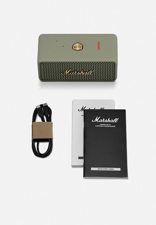 Marshall - Emberton III Portable BT Speaker - Sage