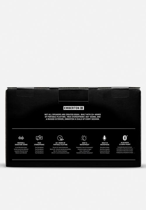 Marshall - Emberton III Portable BT Speaker - Sage