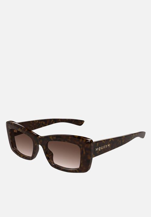 Alexander McQueen - AM0526S-002 50 Sunglass - Brown