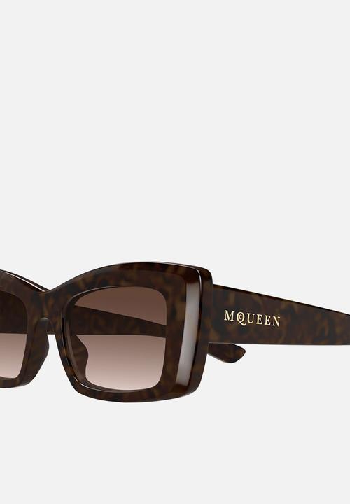 Alexander McQueen - AM0526S-002 50 Sunglass - Brown