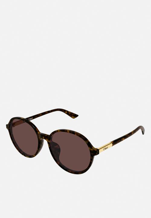 Chloe - CH0365SK-002 57 Sunglass - Black & Brown