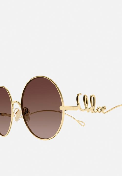 Chloe - CH0372S-001 56 Sunglass - Gold