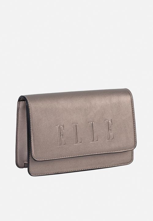 Elle - Broadway Flapover Sling - Gun Metal