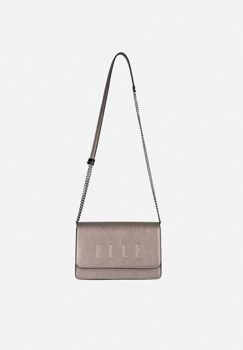 Elle - Broadway Flapover Sling - Gun Metal