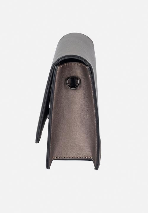 Elle - Broadway Flapover Sling - Gun Metal
