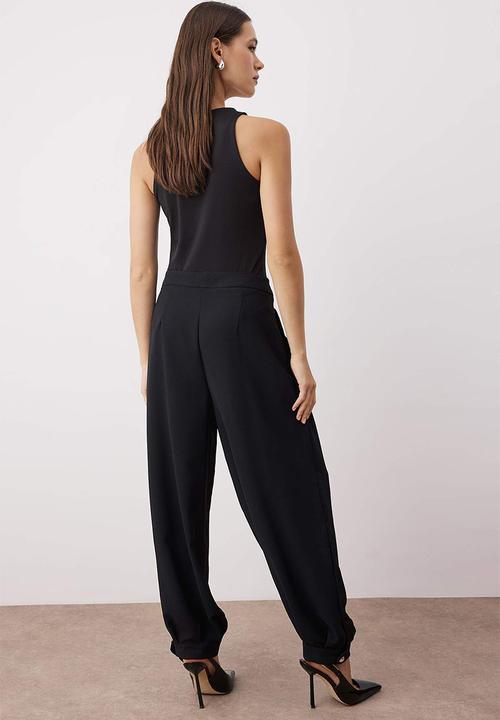 Trendyol - Baggy Harem Trousers - Black