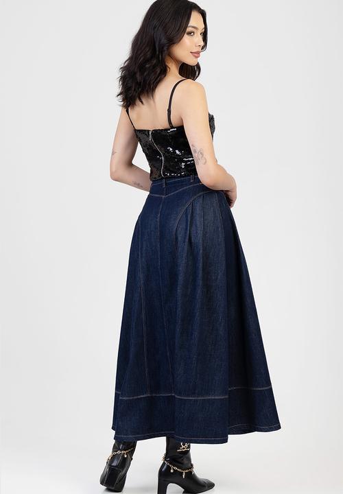 SISSY BOY - Cally Denim Skirt - Forever Blue