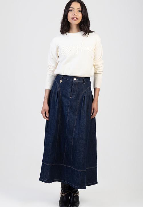 SISSY BOY - Cally Denim Skirt - Forever Blue