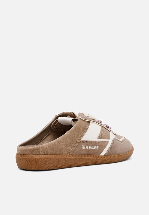 Steve Madden - Augustina sneaker - taupe/wht sue