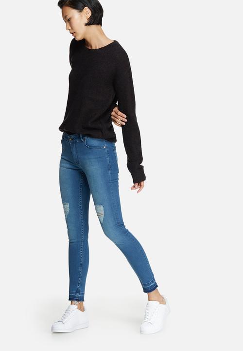 dailyfriday - Ameli raw hem skinny