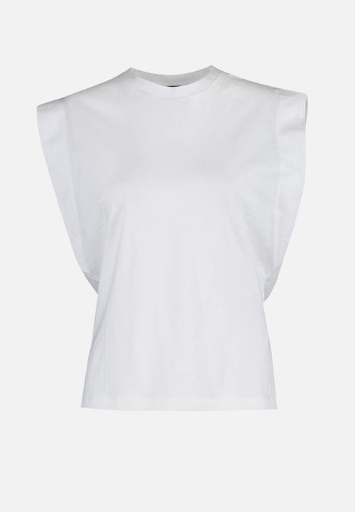 Trendyol - Basic Crew Neck Knitted T-Shirt - White