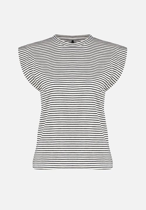 Trendyol - Basic Crew Neck Knitted T-Shirt - Multicolored