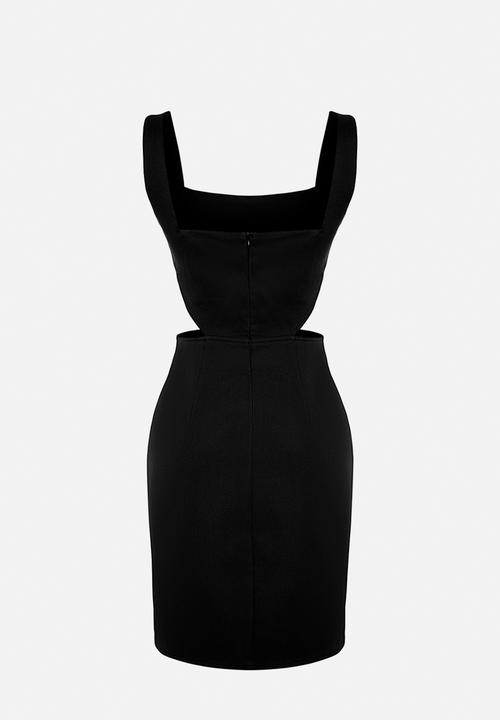 Trendyol - A-Line Mini  Woven Dress - Black