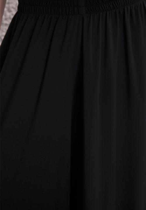 Trendyol - Elastic Waist Harem Pants - Black
