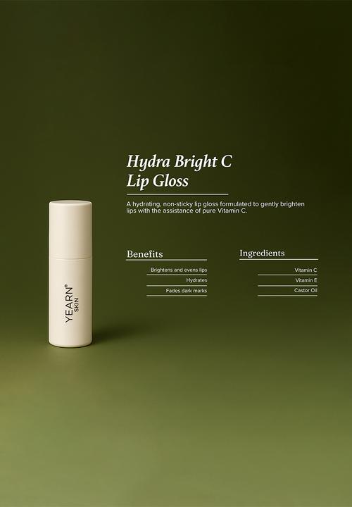 YEARN SKIN - Hydra Bright C Lip Gloss - Pink Slipper