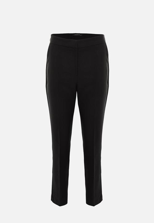 Trendyol - Slim Leg Trousers - Black