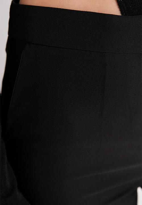 Trendyol - Slim Leg Trousers - Black