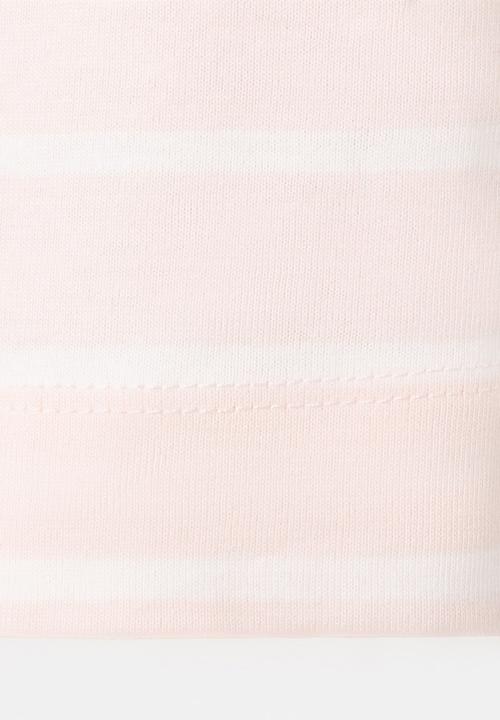 MANGO - T-Shirt STRIPE- Pink
