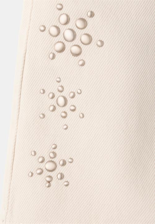 MANGO - Shorts LUNA - Light Beige