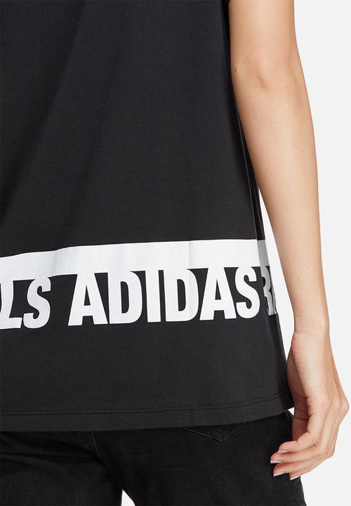 adidas Originals - Graphic trefoil tee