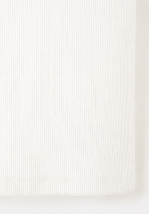 MANGO - T-Shirt RIB - Natural