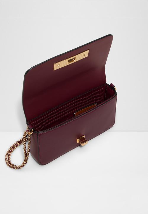 ALDO - Dalen Crossbody Bag - Bordo