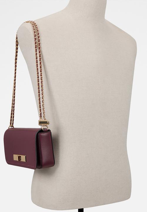 ALDO - Dalen Crossbody Bag - Bordo