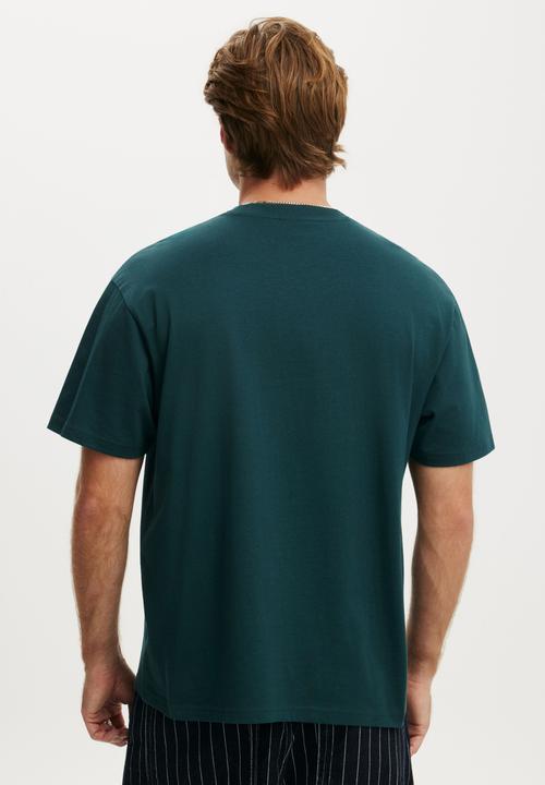 Cotton On - Everyday fit T-shirt - deep sea teal