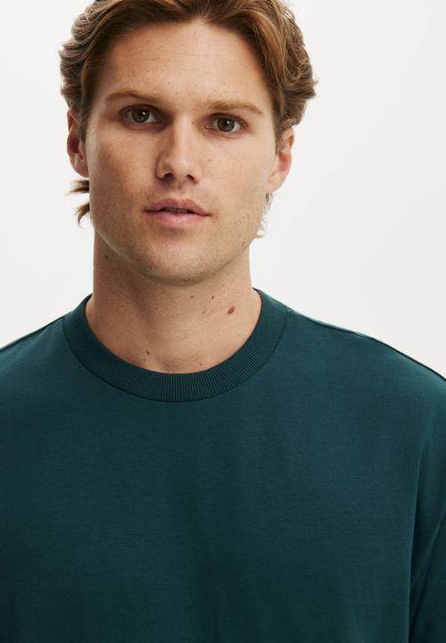 Cotton On - Everyday fit T-shirt - deep sea teal