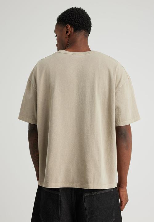 Factorie - Authentics blank tee washed quarry - stone