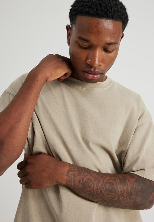 Factorie - Authentics blank tee washed quarry - stone