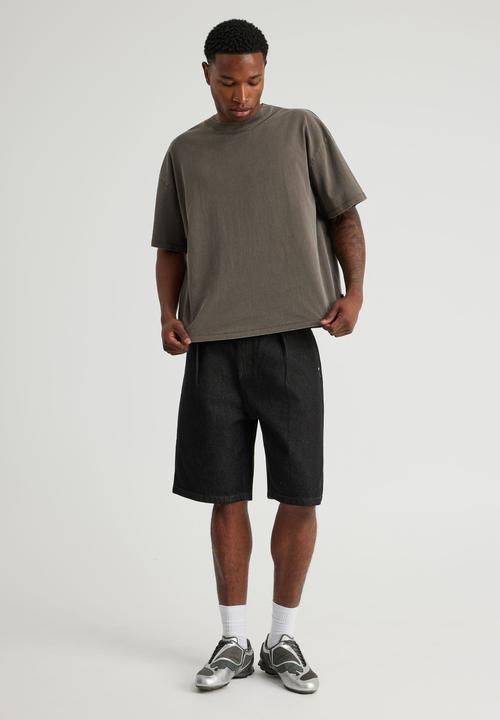 Factorie - Authentics blank tee - washed walnut
