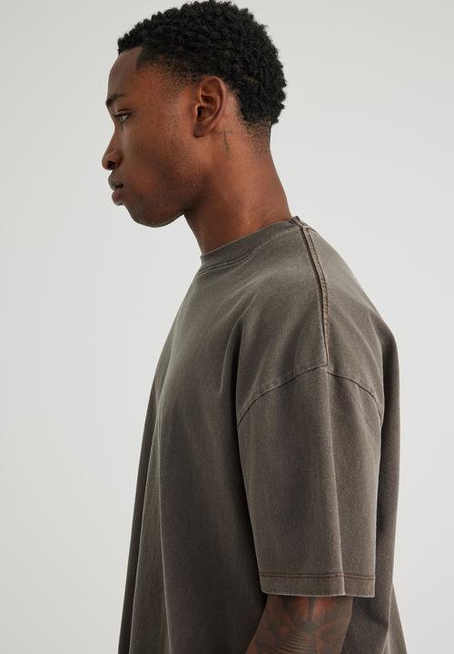 Factorie - Authentics blank tee - washed walnut