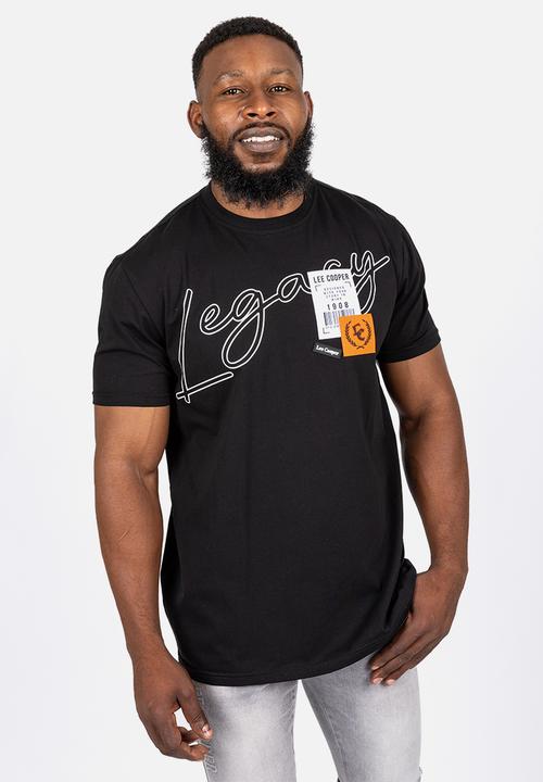 Lee Cooper - Alain Tee - BLACK