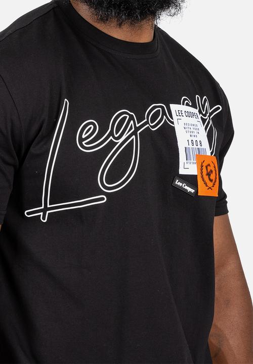 Lee Cooper - Alain Tee - BLACK