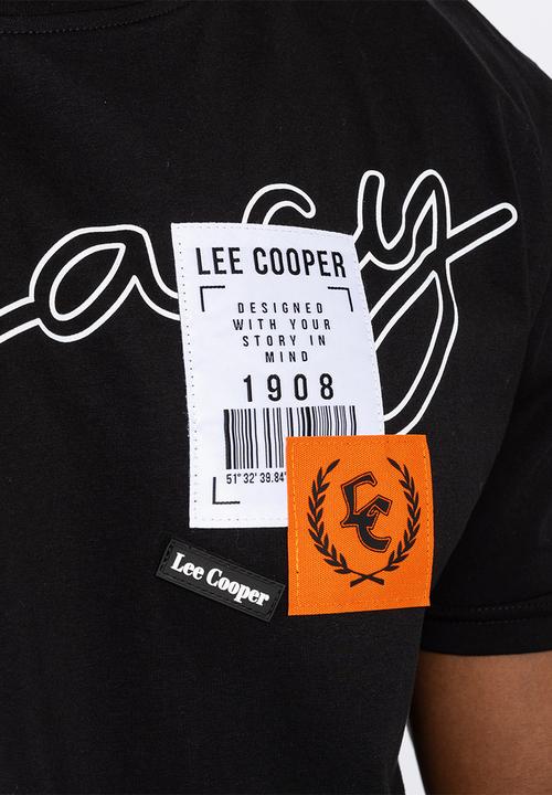 Lee Cooper - Alain Tee - BLACK