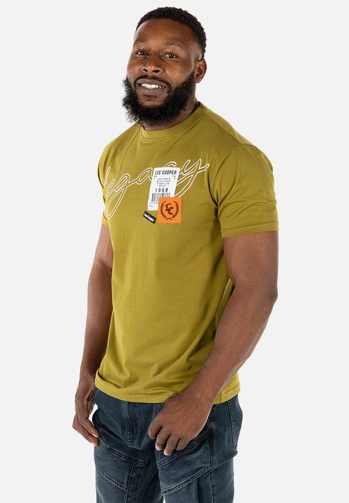 Lee Cooper - Alain Tee -OLIVE