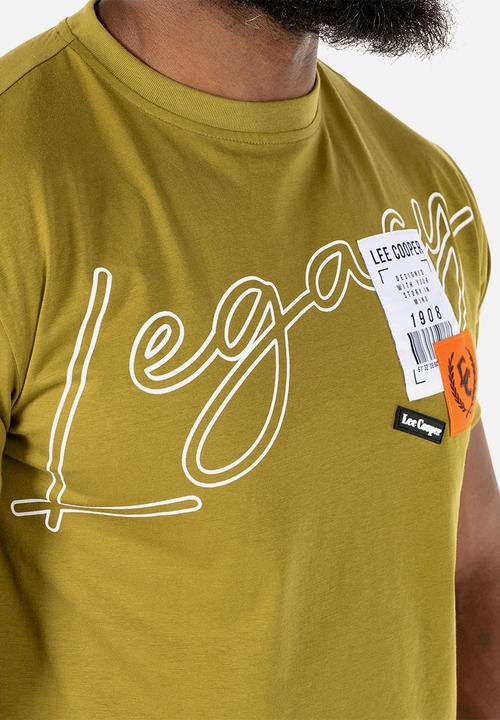 Lee Cooper - Alain Tee -OLIVE